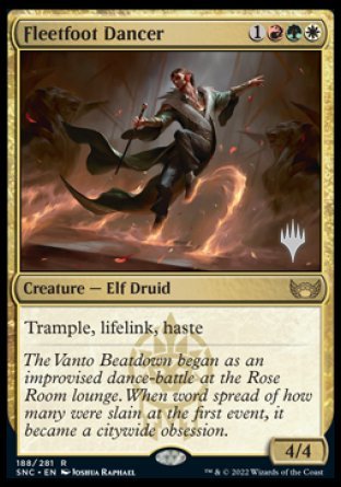 Fleetfoot Dancer (Promo Pack) [Streets of New Capenna Promos] | L.A. Mood Comics and Games
