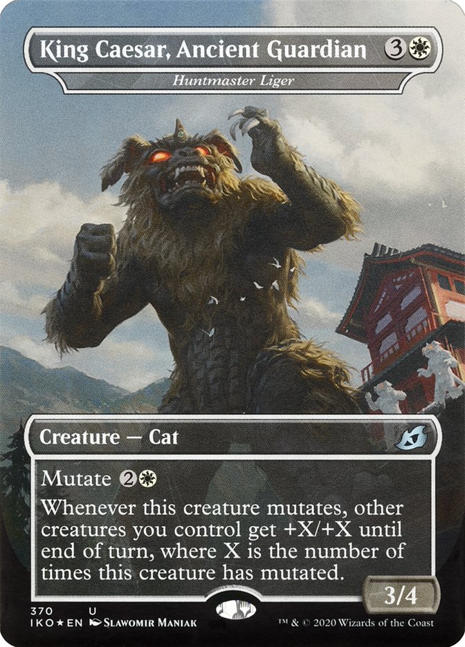 Huntmaster Liger - King Caesar, Ancient Guardian (Godzilla Series) [Ikoria: Lair of Behemoths] | L.A. Mood Comics and Games