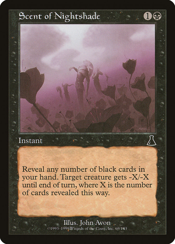Scent of Nightshade [Urza's Destiny] | L.A. Mood Comics and Games