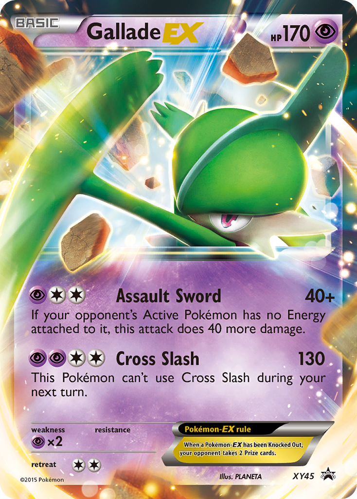 Gallade EX (XY45) [XY: Black Star Promos] | L.A. Mood Comics and Games