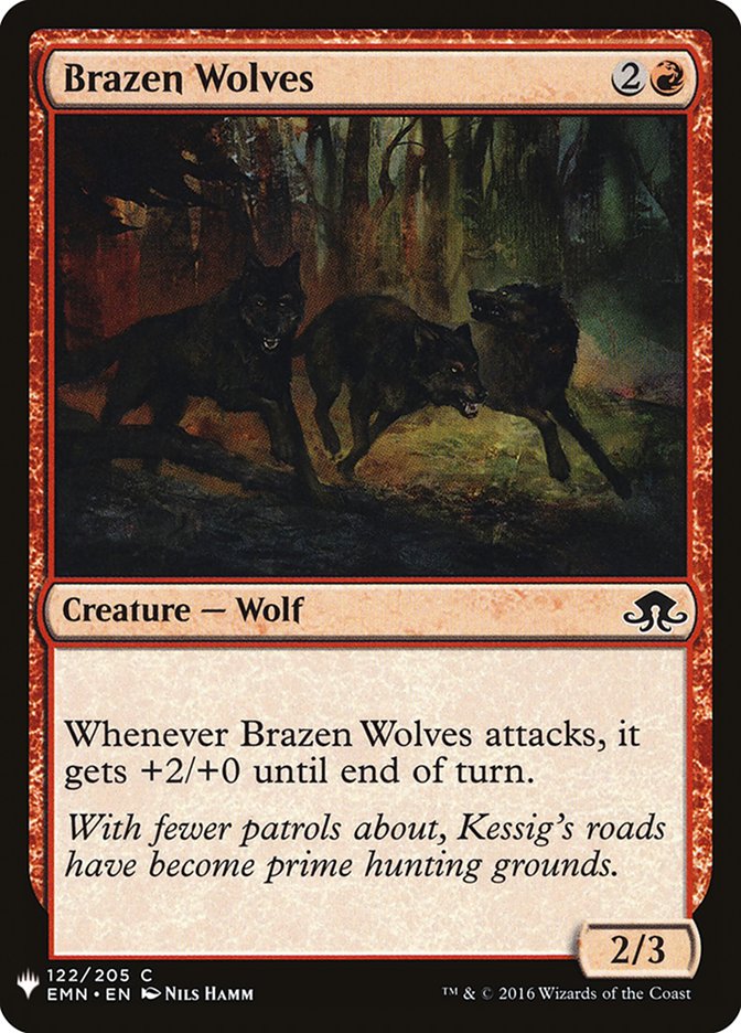 Brazen Wolves [Mystery Booster] | L.A. Mood Comics and Games