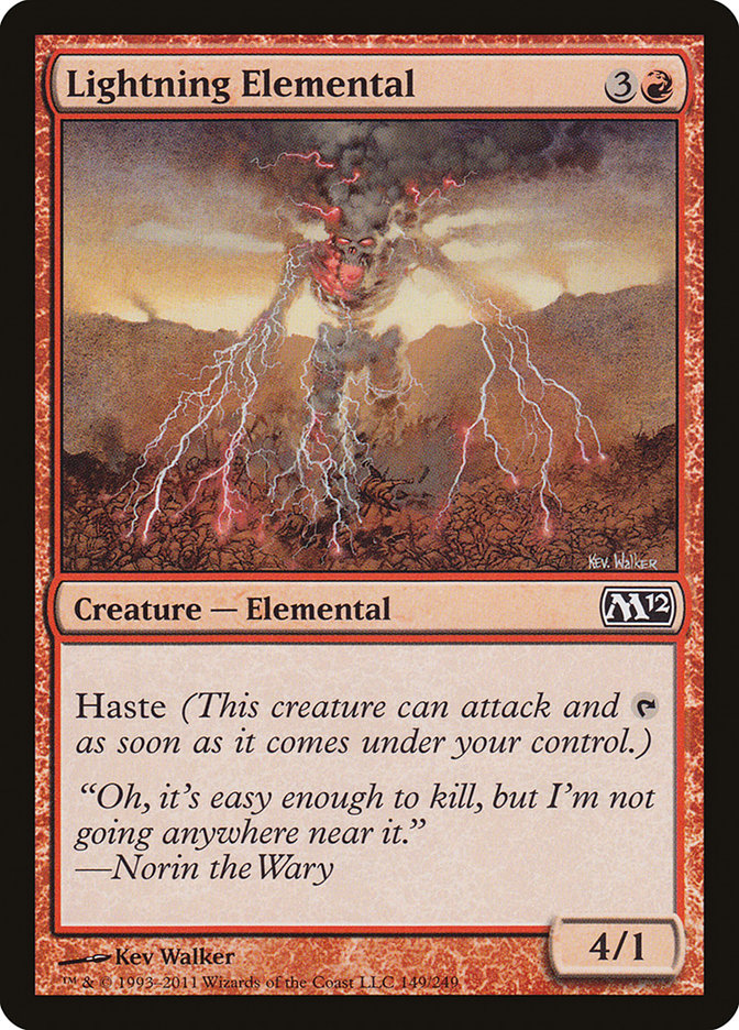 Lightning Elemental [Magic 2012] | L.A. Mood Comics and Games