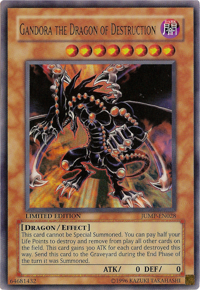 Gandora the Dragon of Destruction [JUMP-EN028] Ultra Rare | L.A. Mood Comics and Games