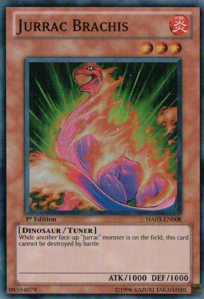 Jurrac Brachis [HA03-EN008] Super Rare | L.A. Mood Comics and Games