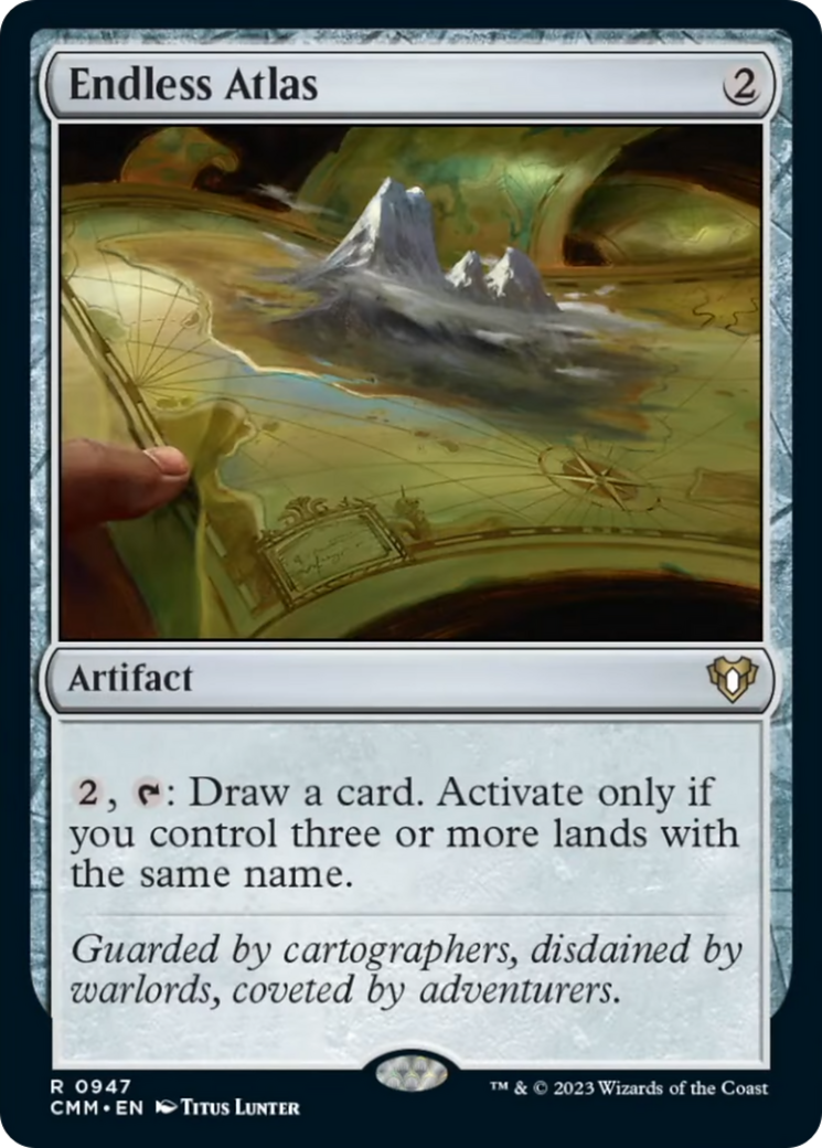 Endless Atlas [Commander Masters] | L.A. Mood Comics and Games