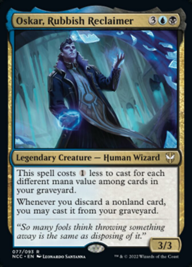 Oskar, Rubbish Reclaimer [Streets of New Capenna Commander] | L.A. Mood Comics and Games
