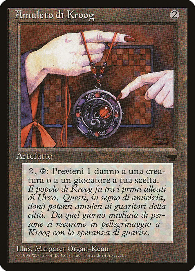 Amulet of Kroog (Italian) - "Amuleto di Kroog" [Rinascimento] | L.A. Mood Comics and Games
