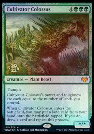 Cultivator Colossus [Innistrad: Crimson Vow Prerelease Promos] | L.A. Mood Comics and Games