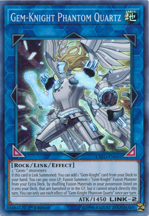 Gem-Knight Phantom Quartz [EXFO-EN092] Super Rare | L.A. Mood Comics and Games
