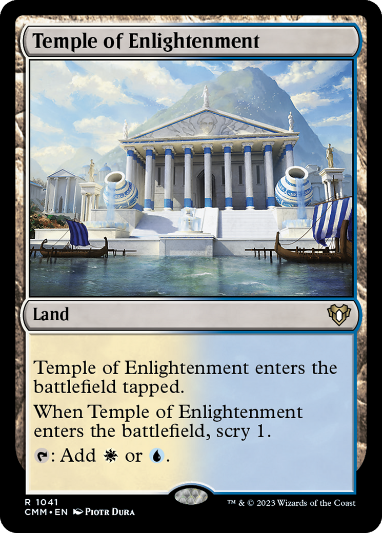 Temple of Enlightenment [Commander Masters] | L.A. Mood Comics and Games