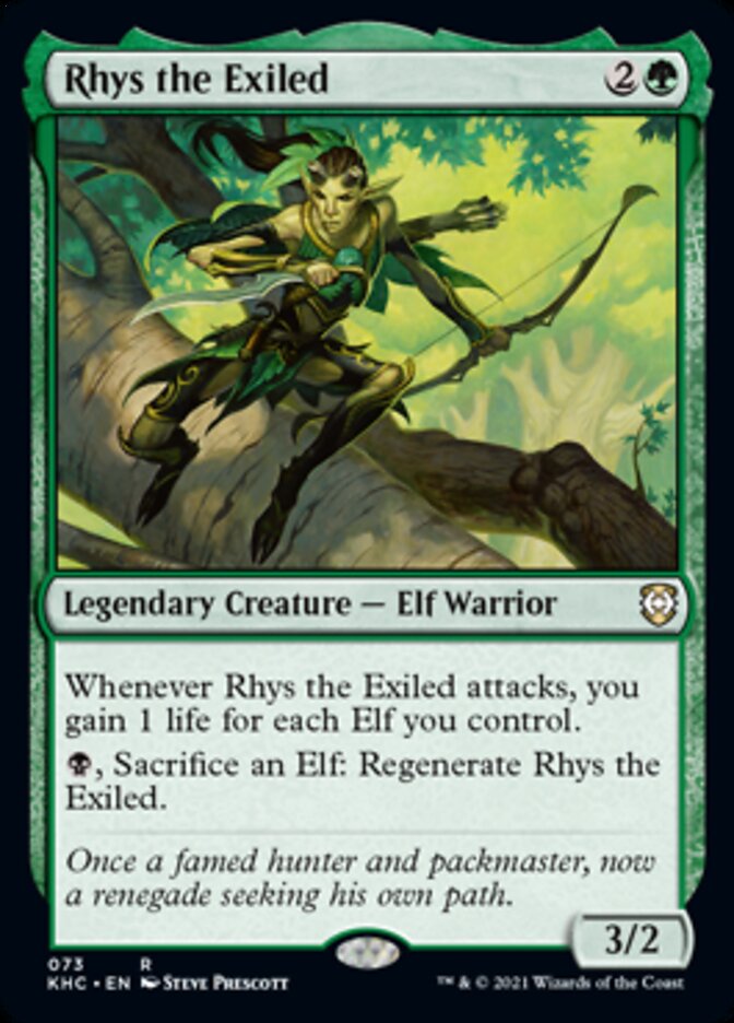 Rhys the Exiled [Kaldheim Commander] | L.A. Mood Comics and Games