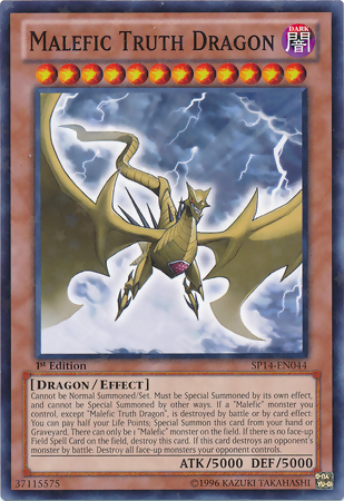 Malefic Truth Dragon [SP14-EN044] Starfoil Rare | L.A. Mood Comics and Games