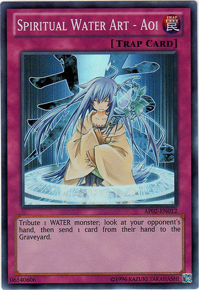 Spiritual Water Art - Aoi [AP02-EN012] Super Rare | L.A. Mood Comics and Games