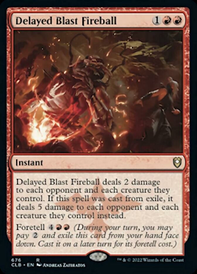 Delayed Blast Fireball [Commander Legends: Battle for Baldur's Gate] | L.A. Mood Comics and Games