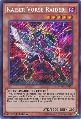 Kaiser Vorse Raider [MVP1-ENS02] Secret Rare | L.A. Mood Comics and Games