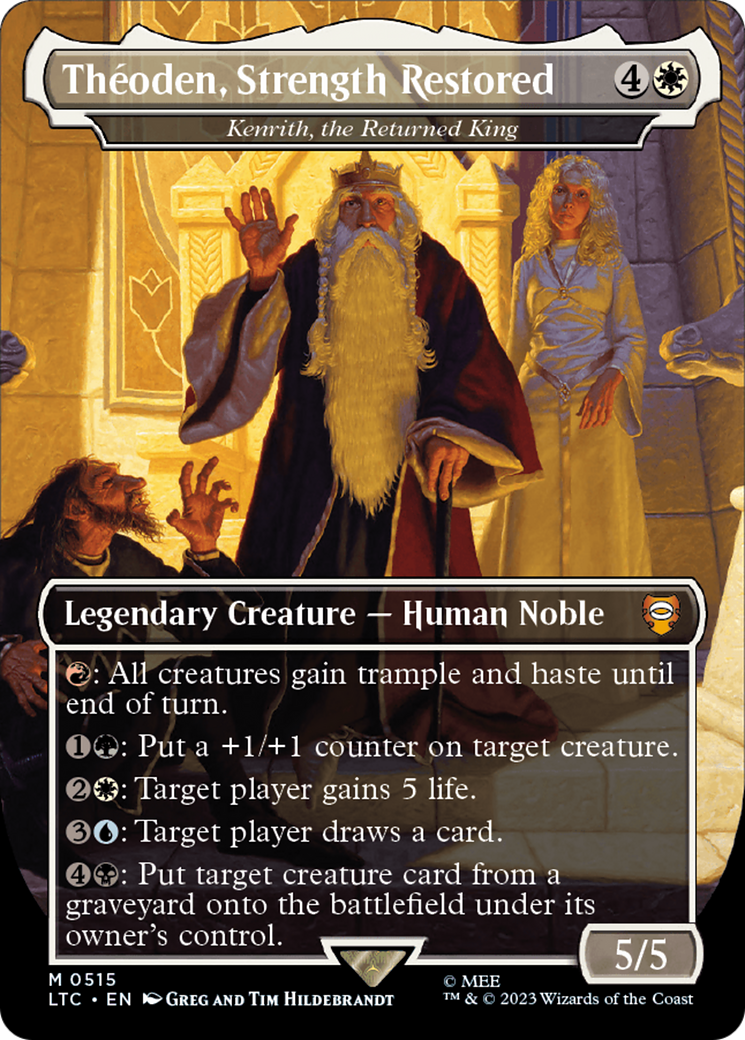 MTG Théoden, Strength Restored Theoden, Strength Restored - Kenrith, the Returned King