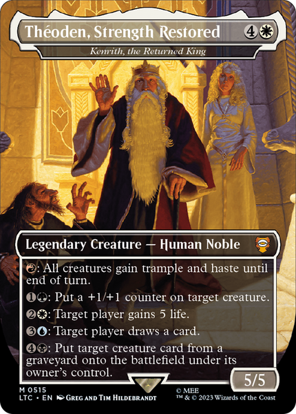 Theoden, Strength Restored - Kenrith, the Returned King