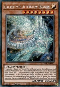 Galaxy-Eyes Afterglow Dragon [LDS2-EN052] Secret Rare | L.A. Mood Comics and Games