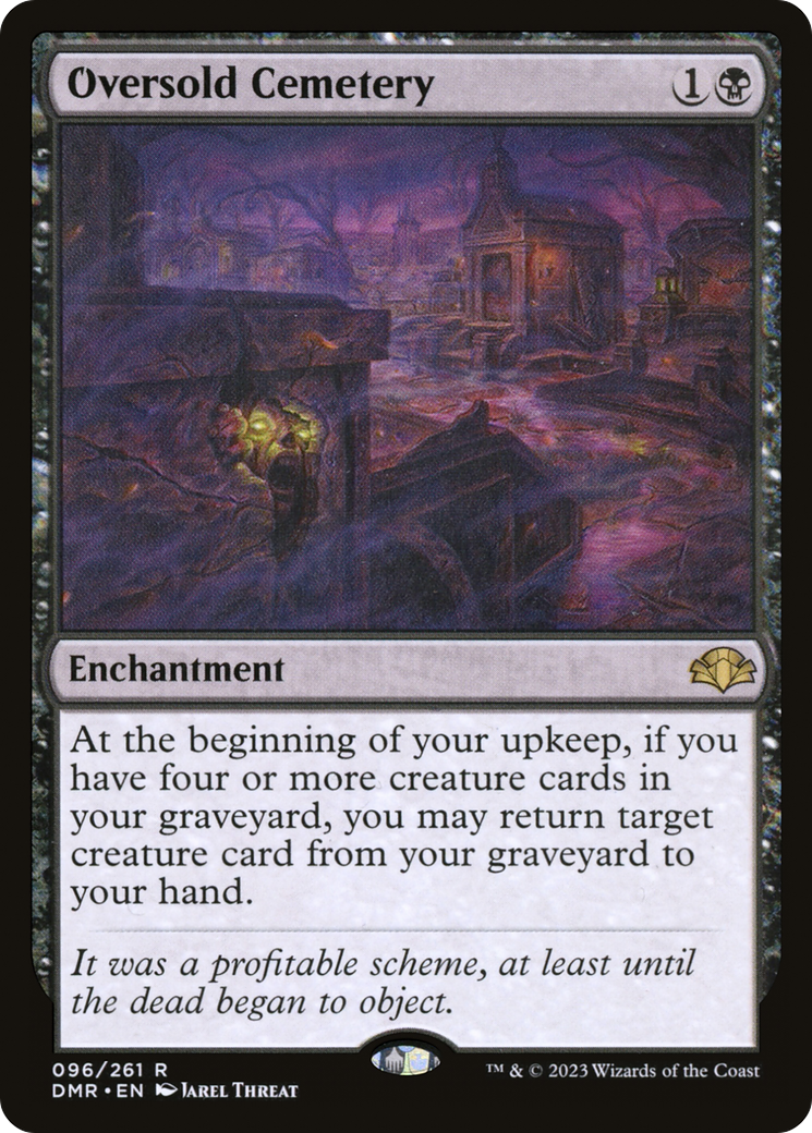 Oversold Cemetery [Dominaria Remastered] | L.A. Mood Comics and Games