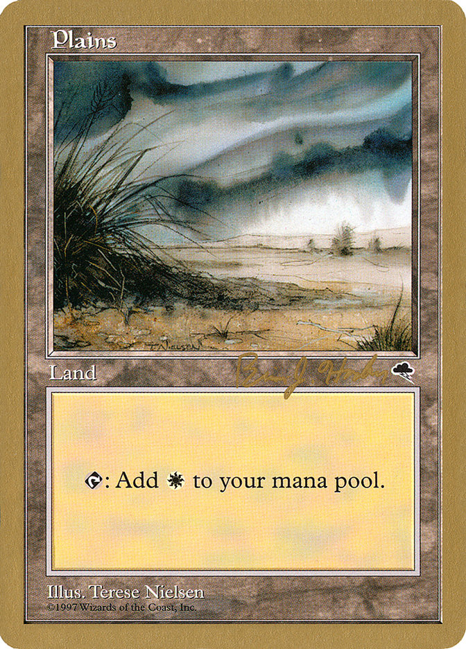 Plains (bh333) (Brian Hacker) [World Championship Decks 1998] | L.A. Mood Comics and Games