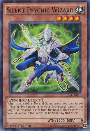 Silent Psychic Wizard [BP03-EN084] Shatterfoil Rare | L.A. Mood Comics and Games