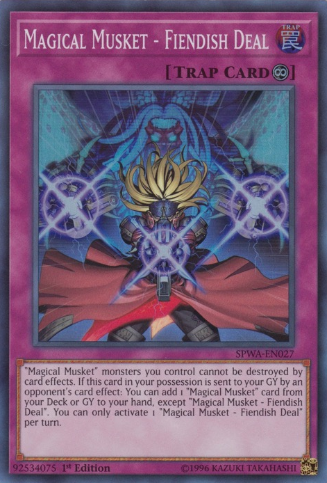 Magical Musket - Fiendish Deal [SPWA-EN027] Super Rare | L.A. Mood Comics and Games