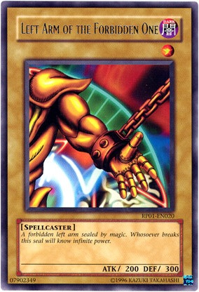 Left Arm of the Forbidden One [RP01-EN020] Rare | L.A. Mood Comics and Games