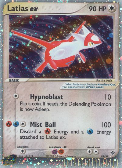 Latias ex (93/97) [EX: Dragon] | L.A. Mood Comics and Games