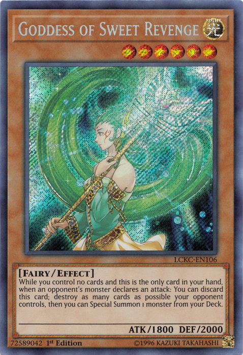 Goddess of Sweet Revenge [LCKC-EN106] Secret Rare | L.A. Mood Comics and Games