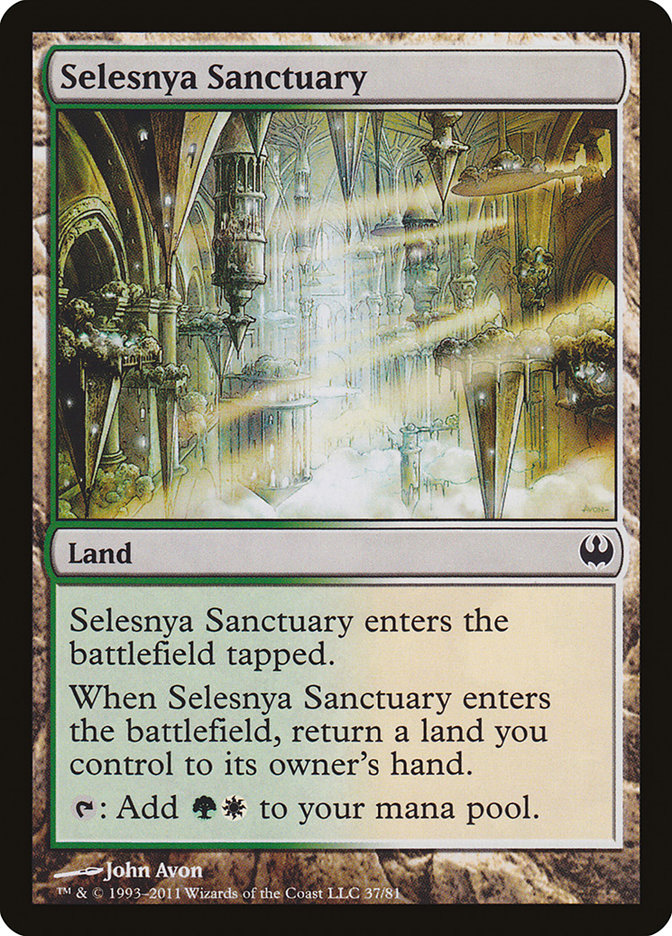Selesnya Sanctuary [Duel Decks: Knights vs. Dragons] | L.A. Mood Comics and Games