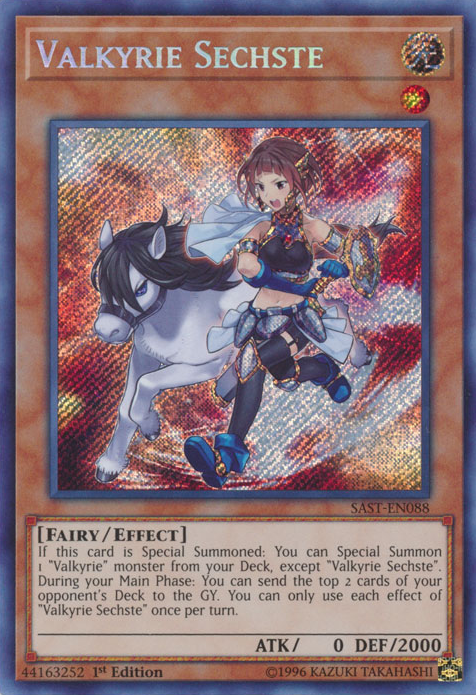 Valkyrie Sechste [SAST-EN088] Secret Rare | L.A. Mood Comics and Games