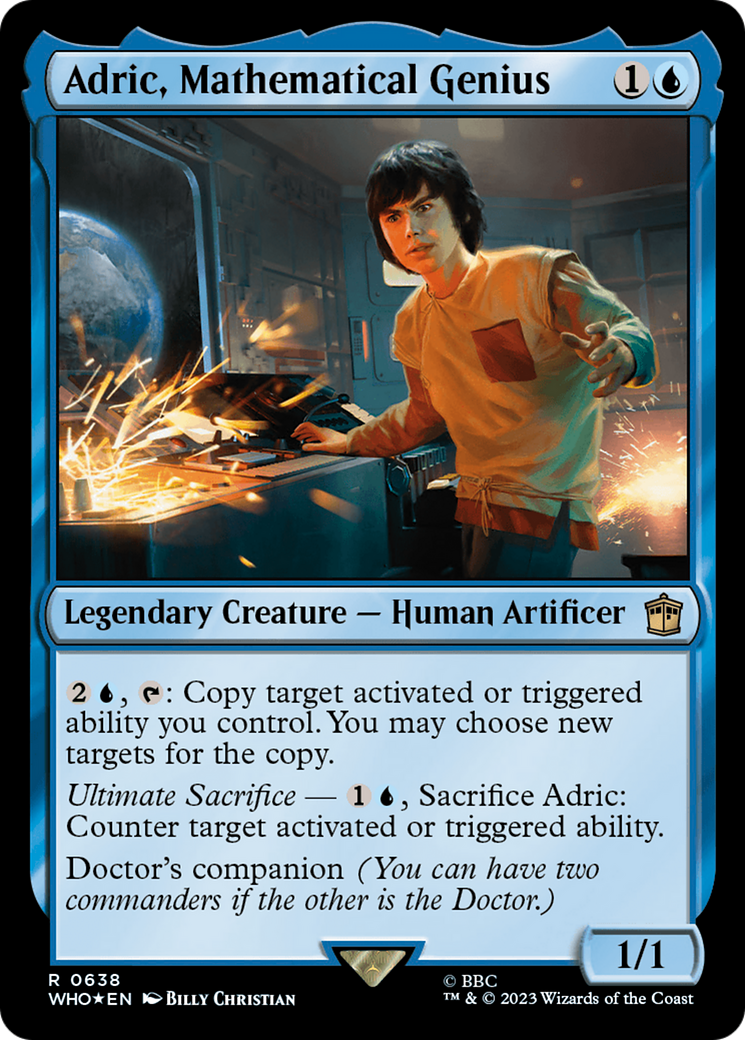 Adric, Mathematical Genius (Surge Foil) [Doctor Who] | L.A. Mood Comics and Games