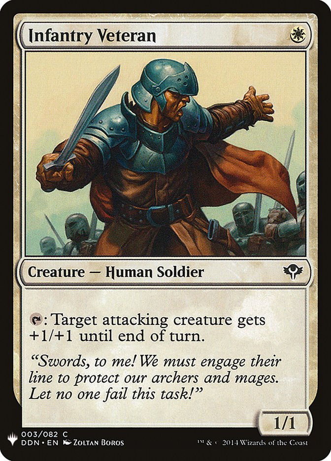 Infantry Veteran [Mystery Booster] | L.A. Mood Comics and Games