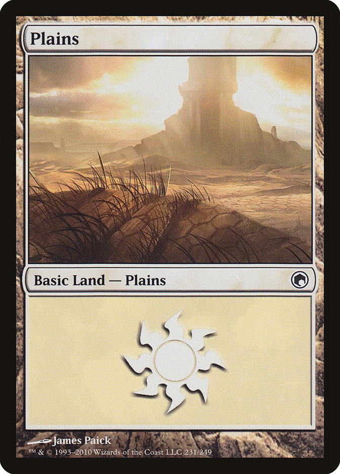 Plains (231) [Scars of Mirrodin] | L.A. Mood Comics and Games