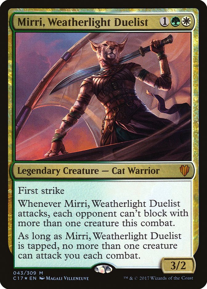 Mirri, Weatherlight Duelist [Commander 2017] | L.A. Mood Comics and Games