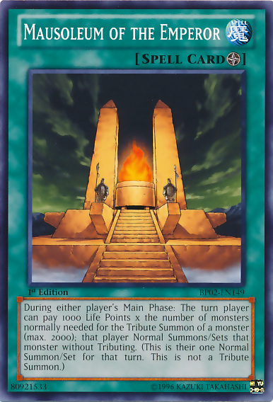 Mausoleum of the Emperor [BP02-EN149] Mosaic Rare | L.A. Mood Comics and Games