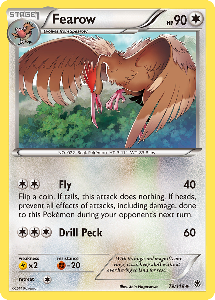 Fearow (79/119) [XY: Phantom Forces] | L.A. Mood Comics and Games