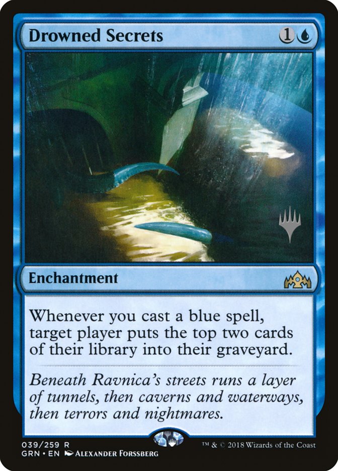 Drowned Secrets (Promo Pack) [Guilds of Ravnica Promos] | L.A. Mood Comics and Games