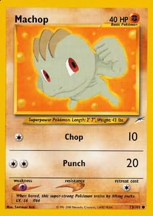 Machop (73/105) [Neo Destiny Unlimited] | L.A. Mood Comics and Games