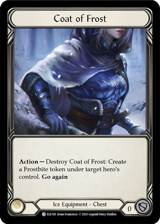 Coat of Frost [ELE145] (Tales of Aria)  1st Edition Cold Foil | L.A. Mood Comics and Games