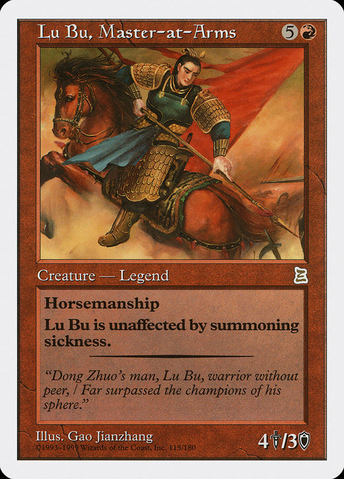 Lu Bu, Master-at-Arms [Portal Three Kingdoms] | L.A. Mood Comics and Games