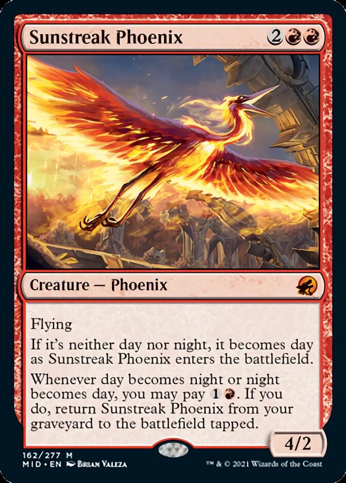 Sunstreak Phoenix [Innistrad: Midnight Hunt] | L.A. Mood Comics and Games