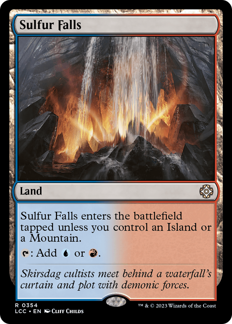 Sulfur Falls [The Lost Caverns of Ixalan Commander] | L.A. Mood Comics and Games