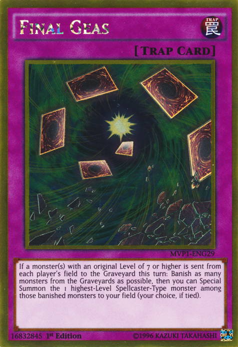 Final Geas [MVP1-ENG29] Gold Rare | L.A. Mood Comics and Games