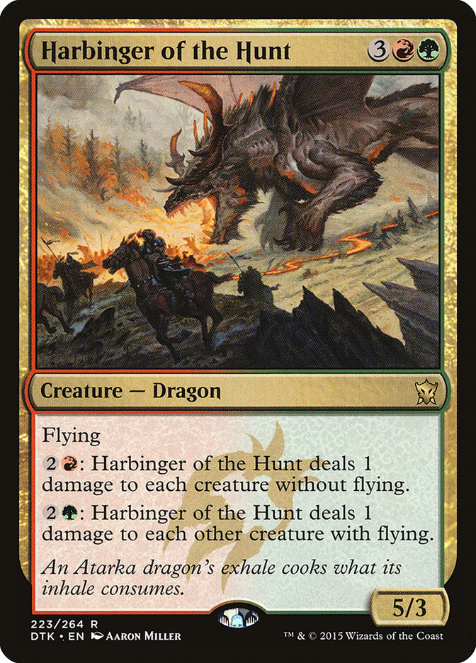 Harbinger of the Hunt [Dragons of Tarkir] | L.A. Mood Comics and Games