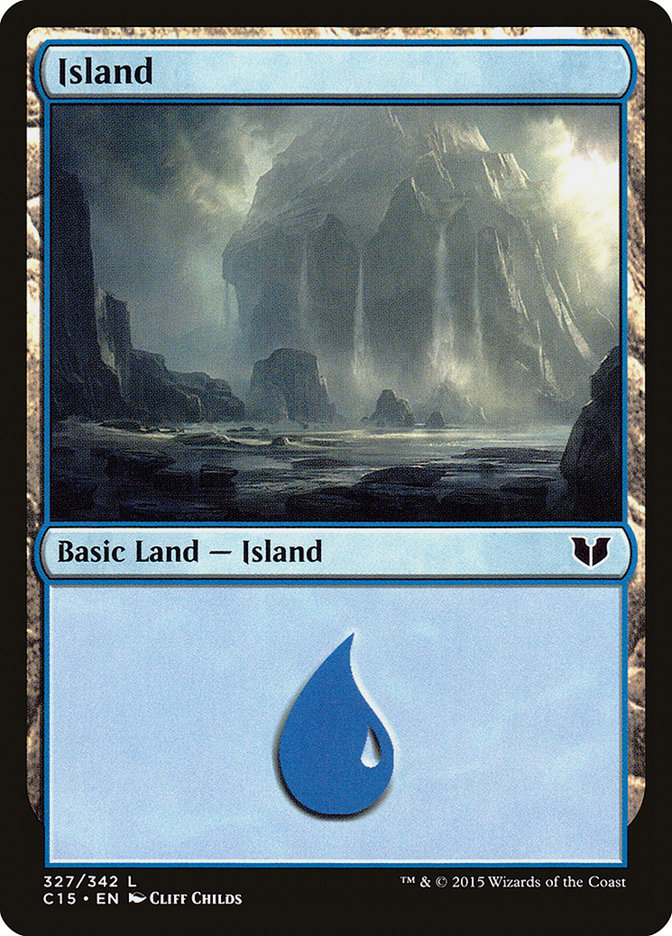 Island (327) [Commander 2015] | L.A. Mood Comics and Games