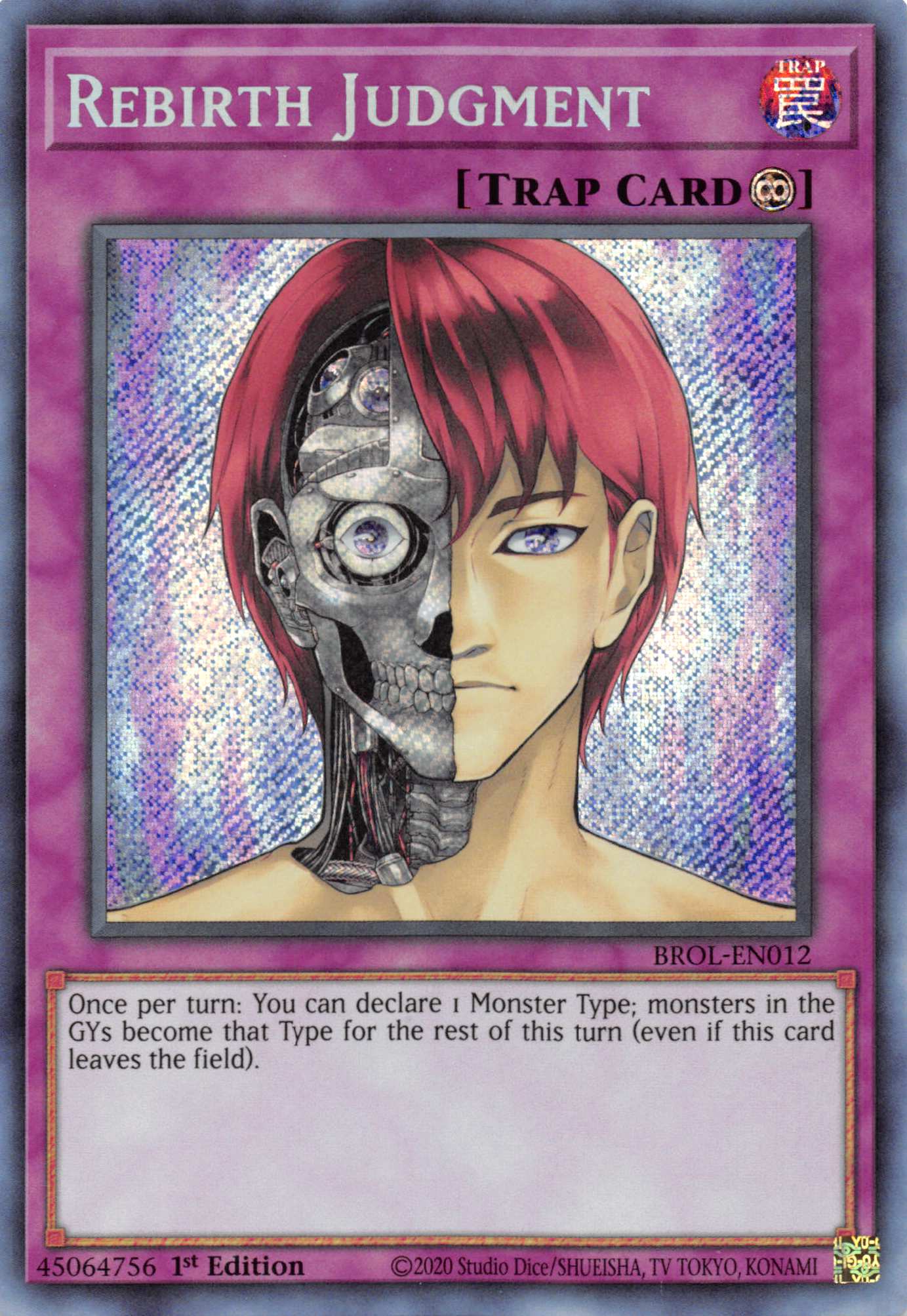 Rebirth Judgment [BROL-EN012] Secret Rare | L.A. Mood Comics and Games