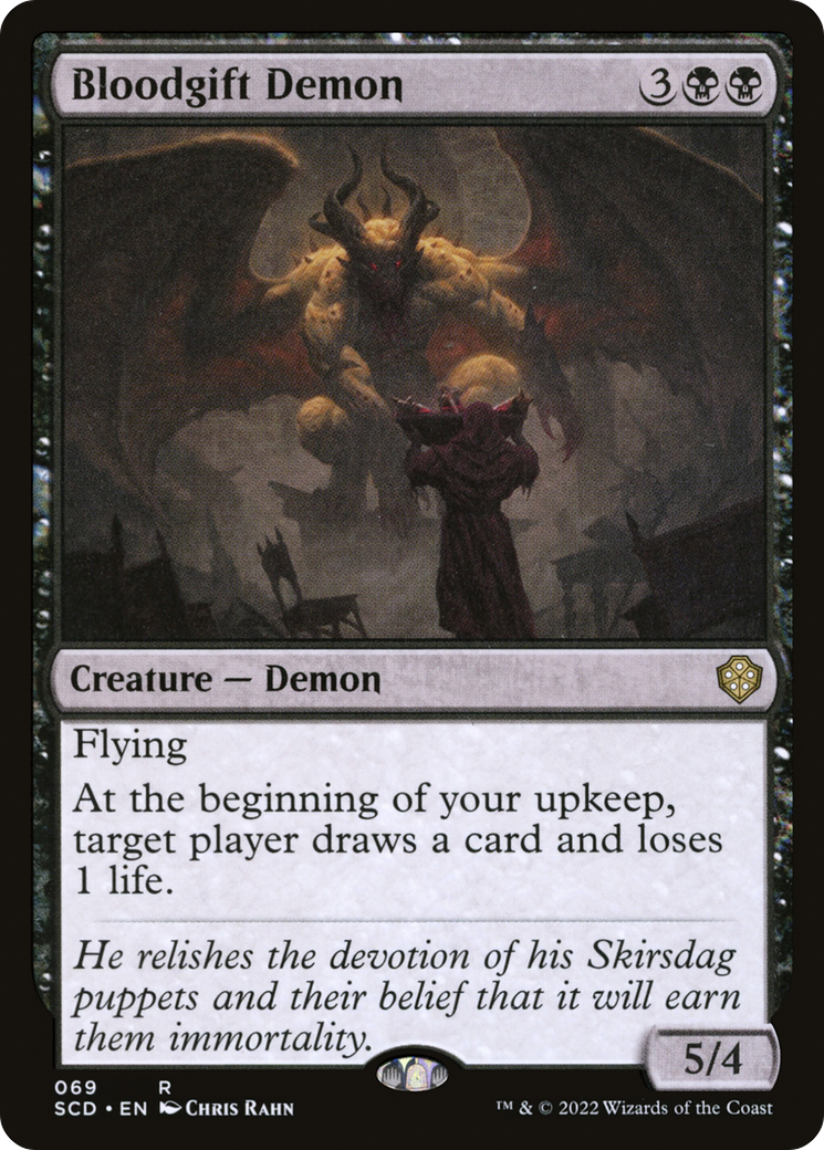 Bloodgift Demon [Starter Commander Decks] | L.A. Mood Comics and Games