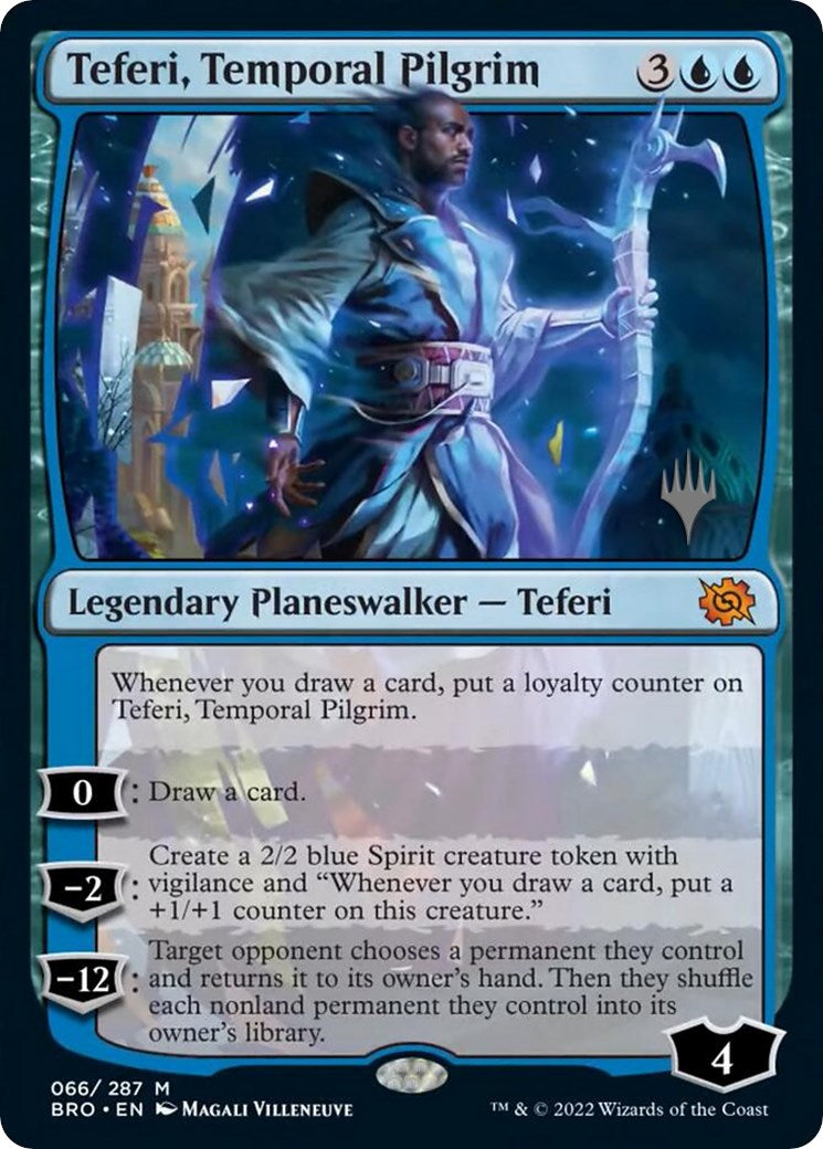 Teferi, Temporal Pilgrim (Promo Pack) [The Brothers' War Promos] | L.A. Mood Comics and Games