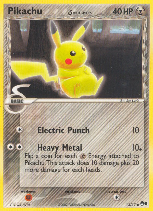 Pikachu (13/17) (Delta Species) [POP Series 5] | L.A. Mood Comics and Games